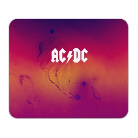 Коврик прямоугольный с принтом AC DC COLLECTION SPACE EDITION в Екатеринбурге, натуральный каучук | размер 230 х 185 мм; запечатка лицевой стороны | ac dc | logo | music | pop | rock | usa | альтернатива | металл | музыка | музыкальный | поп | рок