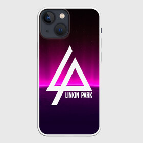 Чехол для iPhone 13 mini с принтом LINKIN PARK MUSIC в Екатеринбурге,  |  | linkin park | logo | music | pop | rock | альтернатива | металл | музыка | музыкальный | поп | рок | честер беннингтон