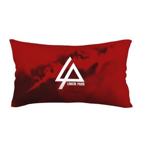 Подушка 3D антистресс с принтом LINKIN PARK COLOR RED MUSIC в Екатеринбурге, наволочка — 100% полиэстер, наполнитель — вспененный полистирол | состоит из подушки и наволочки на молнии | linkin park | logo | music | pop | rock | альтернатива | металл | музыка | музыкальный | поп | рок | честер беннингтон