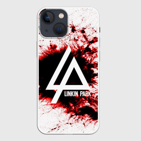 Чехол для iPhone 13 mini с принтом LINKIN PARK BLOOD COLLECTION в Екатеринбурге,  |  | linkin park | logo | music | pop | rock | альтернатива | металл | музыка | музыкальный | поп | рок | честер беннингтон