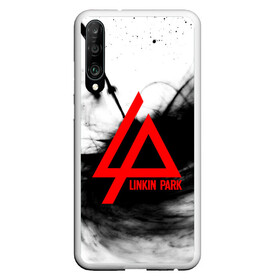 Чехол для Honor P30 с принтом LINKIN PARK GRAY SMOKE MUSIC в Екатеринбурге, Силикон | Область печати: задняя сторона чехла, без боковых панелей | linkin park | logo | music | pop | rock | альтернатива | металл | музыка | музыкальный | поп | рок | честер беннингтон