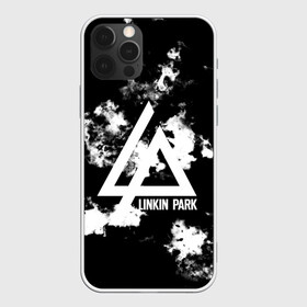 Чехол для iPhone 12 Pro с принтом LINKIN PARK SMOKE FIRE STYLE в Екатеринбурге, силикон | область печати: задняя сторона чехла, без боковых панелей | Тематика изображения на принте: linkin park | logo | music | pop | rock | альтернатива | металл | музыка | музыкальный | поп | рок | честер беннингтон