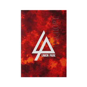 Обложка для паспорта матовая кожа с принтом LINKIN PARK FIRE MUSIC 2018 в Екатеринбурге, натуральная матовая кожа | размер 19,3 х 13,7 см; прозрачные пластиковые крепления | linkin park | logo | music | pop | rock | альтернатива | металл | музыка | музыкальный | поп | рок | честер беннингтон