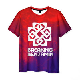 Мужская футболка 3D с принтом Breaking benjamin space rock в Екатеринбурге, 100% полиэфир | прямой крой, круглый вырез горловины, длина до линии бедер | Тематика изображения на принте: breaking benjamin | music | pop | rock | альтернатива | металл | музыка | музыкальный | поп | рок