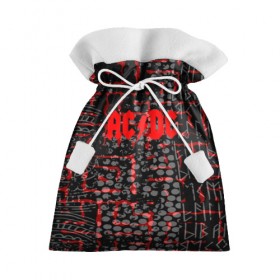 Подарочный 3D мешок с принтом AC DC inferno collection в Екатеринбурге, 100% полиэстер | Размер: 29*39 см | 