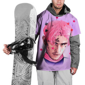 Накидка на куртку 3D с принтом Lil Prince в Екатеринбурге, 100% полиэстер |  | Тематика изображения на принте: lil peep | rap | густав ор | лил пип | рэп