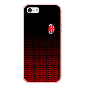 Чехол для iPhone 5/5S матовый с принтом AC MILAN в Екатеринбурге, Силикон | Область печати: задняя сторона чехла, без боковых панелей | ac milan | fc | fc milan | football | milan | soccer | белый | клуб | красный | милан | спорт | спортивные | фк | футбол | цвет.логотип | черный | эмблема