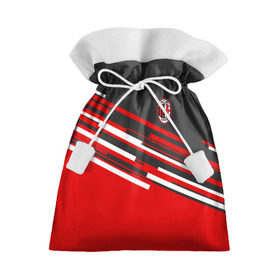 Подарочный 3D мешок с принтом AC MILAN в Екатеринбурге, 100% полиэстер | Размер: 29*39 см | ac milan | fc | fc milan | football | milan | soccer | белый | клуб | красный | милан | спорт | спортивные | фк | футбол | цвет.логотип | черный | эмблема