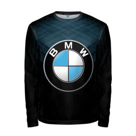Мужской лонгслив 3D с принтом BMW 2018 Blue Line в Екатеринбурге, 100% полиэстер | длинные рукава, круглый вырез горловины, полуприлегающий силуэт | bmw | bmw motorsport | bmw performance | carbon | m | motorsport | performance | sport | бмв | карбон | моторспорт | спорт