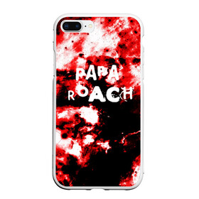 Чехол для iPhone 7Plus/8 Plus матовый с принтом PAPA ROACH BLOOD ROCK STYLE в Екатеринбурге, Силикон | Область печати: задняя сторона чехла, без боковых панелей | papa roach | roach | папа роач | папароач | папароч | роач | роч