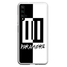 Чехол для Honor 20 с принтом Paramore в Екатеринбурге, Силикон | Область печати: задняя сторона чехла, без боковых панелей | paramore | альтернативный | группа | джош фарро | зак фарро | панк | панкрок | пара море | парамор | парамора | параморе | парморе | поп | поппанк | попрок | рок | тейлор йорк | хейли уильямс