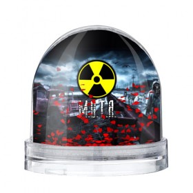 Водяной шар с принтом S.T.A.L.K.E.R. - М.О.Т.Я. в Екатеринбурге, Пластик | Изображение внутри шара печатается на глянцевой фотобумаге с двух сторон | мотя | радиация | сталкер