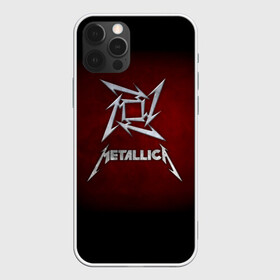 Чехол для iPhone 12 Pro с принтом Metallica в Екатеринбурге, силикон | область печати: задняя сторона чехла, без боковых панелей | metallica | группа | джеймс хэтфилд | кирк хэмметт | ларс ульрих | метал | металика | металлика | миталика | музыка | роберт трухильо | рок | трэш | трэшметал | хард | хардрок | хеви | хевиметал