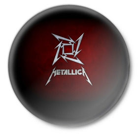 Значок с принтом Metallica в Екатеринбурге,  металл | круглая форма, металлическая застежка в виде булавки | metallica | группа | джеймс хэтфилд | кирк хэмметт | ларс ульрих | метал | металика | металлика | миталика | музыка | роберт трухильо | рок | трэш | трэшметал | хард | хардрок | хеви | хевиметал