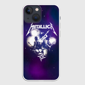 Чехол для iPhone 13 mini с принтом Metallica в Екатеринбурге,  |  | metallica | группа | джеймс хэтфилд | кирк хэмметт | ларс ульрих | метал | металика | металлика | миталика | музыка | роберт трухильо | рок | трэш | трэшметал | хард | хардрок | хеви | хевиметал