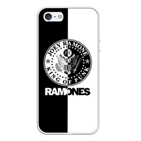 Чехол для iPhone 5/5S матовый с принтом Ramones в Екатеринбурге, Силикон | Область печати: задняя сторона чехла, без боковых панелей | ramone | ramones | группа | джонни | джоуи | ди ди томми | марки | панк | поп | раманес | раманэс | рамон | рамонес | рамонэс | рамоун | рамоунз | рамоунс | рок | хард | хардрок