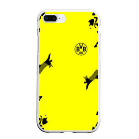 Чехол для iPhone 7Plus/8 Plus матовый с принтом FC Borussia 2018 Original в Екатеринбурге, Силикон | Область печати: задняя сторона чехла, без боковых панелей | Тематика изображения на принте: боруссия | дортмунд