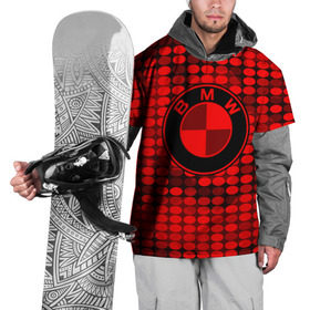 Накидка на куртку 3D с принтом bmw sport collection red style в Екатеринбурге, 100% полиэстер |  | 