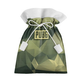 Подарочный 3D мешок с принтом PUBG в Екатеринбурге, 100% полиэстер | Размер: 29*39 см | battlegrounds | camo | player | unknowns | игра | камуфляж | шутер