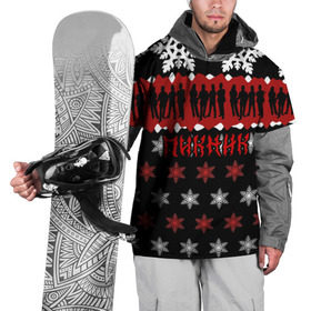 Накидка на куртку 3D с принтом Праздничный Пикник в Екатеринбурге, 100% полиэстер |  | Тематика изображения на принте: кирнос | корчемный | новогодний | пикник | рождество | рок группа | свитер | шклярский