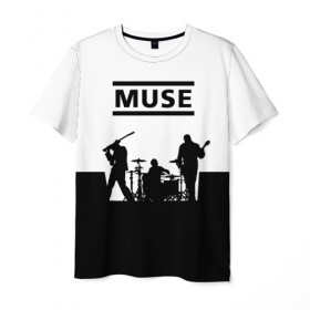 Мужская футболка 3D с принтом Muse в Екатеринбурге, 100% полиэфир | прямой крой, круглый вырез горловины, длина до линии бедер | Тематика изображения на принте: muse | альтернативный | группа | доминик ховард | крис уолстенхолм | мосе | моус | моусе | муз | муза | музе | музыка | мусе | мэттью беллами | прогрессивный | рок | симфонический | спейс | спейсрок