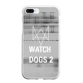 Чехол для iPhone 7Plus/8 Plus матовый с принтом Wath dogs 2 collection в Екатеринбурге, Силикон | Область печати: задняя сторона чехла, без боковых панелей | game | wath dogs 2 | город | девушка | дрон | игры | компьютеры | пистолет | телефон | технологии | хакер