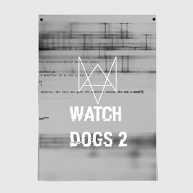 Постер с принтом Wath dogs 2 collection в Екатеринбурге, 100% бумага
 | бумага, плотность 150 мг. Матовая, но за счет высокого коэффициента гладкости имеет небольшой блеск и дает на свету блики, но в отличии от глянцевой бумаги не покрыта лаком | game | wath dogs 2 | город | девушка | дрон | игры | компьютеры | пистолет | телефон | технологии | хакер