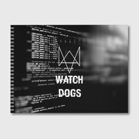 Альбом для рисования с принтом Wath dogs 2 Хакер в Екатеринбурге, 100% бумага
 | матовая бумага, плотность 200 мг. | game | wath dogs 2 | город | девушка | дрон | игры | компьютеры | маркус | пистолет | телефон | технологии | хакер