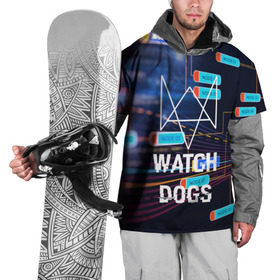 Накидка на куртку 3D с принтом Watch Dogs в Екатеринбурге, 100% полиэстер |  | Тематика изображения на принте: game | wath dogs 2 | город | девушка | дрон | игры | компьютеры | пистолет | телефон | технологии | хакер