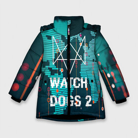 Зимняя куртка для девочек 3D с принтом Watch Dogs 2 NETWORK HACK в Екатеринбурге, ткань верха — 100% полиэстер; подклад — 100% полиэстер, утеплитель — 100% полиэстер. | длина ниже бедра, удлиненная спинка, воротник стойка и отстегивающийся капюшон. Есть боковые карманы с листочкой на кнопках, утяжки по низу изделия и внутренний карман на молнии. 

Предусмотрены светоотражающий принт на спинке, радужный светоотражающий элемент на пуллере молнии и на резинке для утяжки. | game | wath dogs 2 | город | девушка | дрон | игры | компьютеры | пистолет | телефон | технологии | хакер