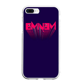 Чехол для iPhone 7Plus/8 Plus матовый с принтом Eminem в Екатеринбурге, Силикон | Область печати: задняя сторона чехла, без боковых панелей | eminem | rap | swag | рэп | свэг | эминем