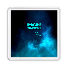 Магнит 55*55 с принтом Imagine Dragons в Екатеринбурге, Пластик | Размер: 65*65 мм; Размер печати: 55*55 мм | dragons | imagine | альтернативный | американская | арена | бэн макки | группа | драгонс | дэн платцман | дэн рейнольдс | имеджин | инди | индирок | поп | рок | уэйн сермон | электроник