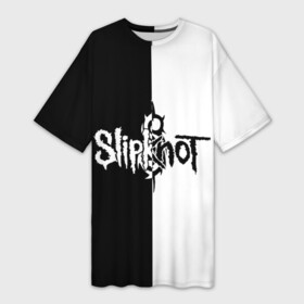 Платье-футболка 3D с принтом Slipknot в Екатеринбурге,  |  | slipknot | альтернативный | грув | кори тейлор | крис фен | метал | музыка | ню | рок | слайпкнот | слипкнот | слипнот