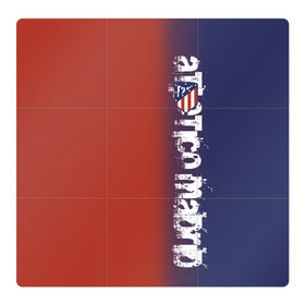 Магнитный плакат 3Х3 с принтом Atletico Madrid 2018 Original в Екатеринбурге, Полимерный материал с магнитным слоем | 9 деталей размером 9*9 см | атлетико мадрид | эмблема