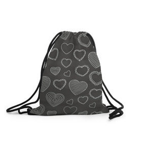 Рюкзак-мешок 3D с принтом Love is в Екатеринбурге, 100% полиэстер | плотность ткани — 200 г/м2, размер — 35 х 45 см; лямки — толстые шнурки, застежка на шнуровке, без карманов и подкладки | 14 | love | валентин | губы | день | любовь | подарок | поцелуй | сердце | страсть | февраль