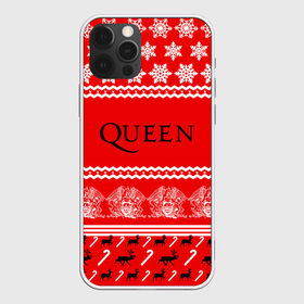 Чехол для iPhone 12 Pro Max с принтом Праздничный Queen в Екатеринбурге, Силикон |  | paul rodg | queen | quen | брайан мэй | глэм | группа | джон дикон | знак | квин | королева | красный | куин | меркури | меркьюри | мэркури | надпись | новогодний | новый год | поп | праздник | роджер тейлор