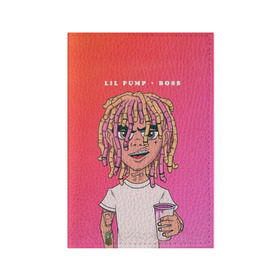 Обложка для паспорта матовая кожа с принтом Lil Pump Boss в Екатеринбурге, натуральная матовая кожа | размер 19,3 х 13,7 см; прозрачные пластиковые крепления | hip hop | hiphop | lil pump | mc | rap | газзи гарсия | зачитал | клауд | клауд рэп | лил памп | лили | мс | памп | реп | репер | речитатив | рэп | рэпер | трэп | хип | хип хоп | хипхоп | хоп