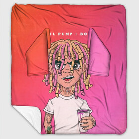 Плед с рукавами с принтом Lil Pump Boss в Екатеринбурге, 100% полиэстер | Закругленные углы, все края обработаны. Ткань не мнется и не растягивается. Размер 170*145 | hip hop | hiphop | lil pump | mc | rap | газзи гарсия | зачитал | клауд | клауд рэп | лил памп | лили | мс | памп | реп | репер | речитатив | рэп | рэпер | трэп | хип | хип хоп | хипхоп | хоп