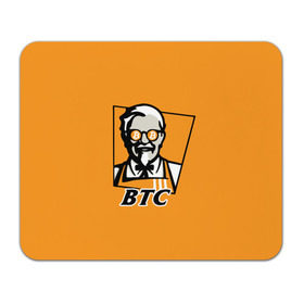 Коврик прямоугольный с принтом BITCOIN в стиле KFC в Екатеринбурге, натуральный каучук | размер 230 х 185 мм; запечатка лицевой стороны | bitcoin | btc | crypto | kfc | биткоин | валюта | деньги | криптовалюта | цифровое золото