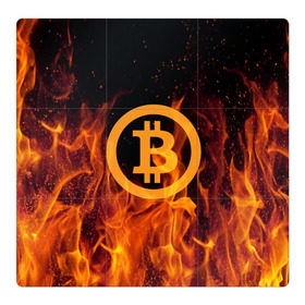 Магнитный плакат 3Х3 с принтом BITCOIN FIRE в Екатеринбурге, Полимерный материал с магнитным слоем | 9 деталей размером 9*9 см | bitcoin | btc | coin | crypto | ethereum | money | orange | биткоин | валюта | деньги | известные | криптовалюта | логотип | монета | надписи.cash | оранжевый | цвет | цифровое золото | эфир