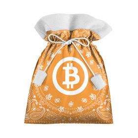 Подарочный 3D мешок с принтом BITCOIN в Екатеринбурге, 100% полиэстер | Размер: 29*39 см | Тематика изображения на принте: bitcoin | btc | coin | crypto | ethereum | money | orange | биткоин | валюта | деньги | известные | криптовалюта | логотип | монета | надписи.cash | оранжевый | цвет | цифровое золото | эфир