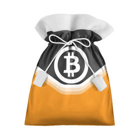Подарочный 3D мешок с принтом BITCOIN UNIFORM в Екатеринбурге, 100% полиэстер | Размер: 29*39 см | Тематика изображения на принте: bitcoin | btc | coin | crypto | ethereum | money | orange | биткоин | валюта | деньги | известные | криптовалюта | логотип | монета | надписи.cash | оранжевый | цвет | цифровое золото | эфир
