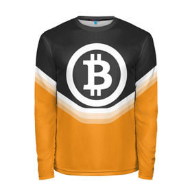 Мужской лонгслив 3D с принтом BITCOIN UNIFORM в Екатеринбурге, 100% полиэстер | длинные рукава, круглый вырез горловины, полуприлегающий силуэт | bitcoin | btc | coin | crypto | ethereum | money | orange | биткоин | валюта | деньги | известные | криптовалюта | логотип | монета | надписи.cash | оранжевый | цвет | цифровое золото | эфир