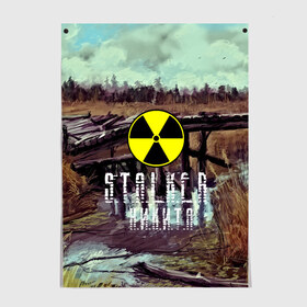 Постер с принтом S.T.A.L.K.E.R НИКИТА в Екатеринбурге, 100% бумага
 | бумага, плотность 150 мг. Матовая, но за счет высокого коэффициента гладкости имеет небольшой блеск и дает на свету блики, но в отличии от глянцевой бумаги не покрыта лаком | s.t.a.l.k.e.r. | stalker | никита | припять | сталкер | чернобыль