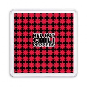 Магнит 55*55 с принтом Red Hot Chili Peppers в Екатеринбурге, Пластик | Размер: 65*65 мм; Размер печати: 55*55 мм | Тематика изображения на принте: 