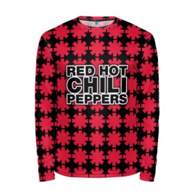 Мужской лонгслив 3D с принтом Red Hot Chili Peppers в Екатеринбурге, 100% полиэстер | длинные рукава, круглый вырез горловины, полуприлегающий силуэт | 