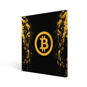 Холст квадратный с принтом BITCOIN в Екатеринбурге, 100% ПВХ |  | bitcoin | btc | coin | crypto | ethereum | miner | mining | money | orange | биткоин | валюта | деньги | известные | криптовалюта | логотип | майнер | майнинг | монета | надписи.cash | оранжевый | цвет | цифровое золото | эфир