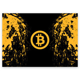 Поздравительная открытка с принтом  БИТКОИН | BITCOIN в Екатеринбурге, 100% бумага | плотность бумаги 280 г/м2, матовая, на обратной стороне линовка и место для марки
 | Тематика изображения на принте: bitcoin | btc | coin | crypto | ethereum | miner | mining | money | orange | биткоин | валюта | деньги | известные | криптовалюта | логотип | майнер | майнинг | монета | надписи.cash | оранжевый | цвет | цифровое золото | эфир