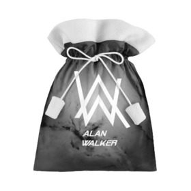 Подарочный 3D мешок с принтом ALAN WALKER в Екатеринбурге, 100% полиэстер | Размер: 29*39 см | Тематика изображения на принте: alan walker | club | music | абстракция | клубная музыка | космос | краски | музыка