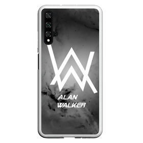 Чехол для Honor 20 с принтом ALAN WALKER в Екатеринбурге, Силикон | Область печати: задняя сторона чехла, без боковых панелей | alan walker | club | music | абстракция | клубная музыка | космос | краски | музыка